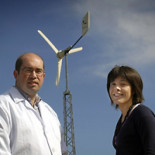 Los mini-molinos eólicos de uso doméstico suponen el futuro del paisaje urbano