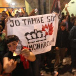 "No nos queman a nosotros. Son trozos de papel. Ya se apagarán.-Reina Sofía