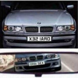 Impiden a un sueco que registre su vehículo con la matrícula "X32IARO" [PQC] [Ing]