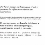 Notas parroquiales (humor)