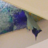 Una fotografía muestra cómo se desmorona la cúpula de Barceló