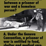 ¿Cuál es la diferencia entre un "sin techo" y un prisionero de guerra?