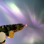 Corona polar sobre Noruega