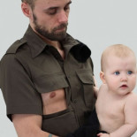 ¿Sabías que el hombre puede producir leche paterna y amamantar a su hijo?