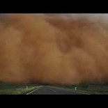 Tormenta de arena en Australia