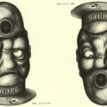 Como los ambigramas, pero con caras