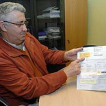 Un matrimonio de jubilados recibe una factura mensual de la luz de más de 169.000 euros