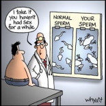 No eyacular a menudo tiene consecuencias nefastas en nuestro esperma [Humor]