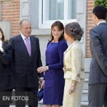 Lo que mira el Rey y lo que comenta Sarko