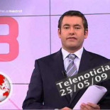 Susto en directo en el Telenoticias de Telemadrid