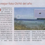 La mejor foto del año de un ovni resultó ser una mariposa