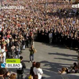 Discurso histórico de la viuda de Eduardo Puelles: "Son asesinos"
