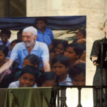 Adiós masivo a Vicente Ferrer en Barcelona. Una multitud llenó Santa Maria del Mar para despedirle