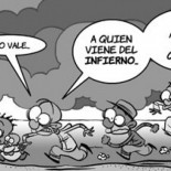 A quien viene del infierno no le asusta una cerilla