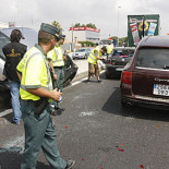 Arrolla a dos agentes en un coche con 400 kilos de hachís