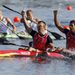 Los españoles Cosgaya y Merchán, campeones del mundo en piragüismo K2 1.000