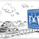 Por su seguridad: control de velocidad (humor)