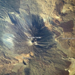 El Teide desde la ISS