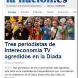 Manipulación de Intereconomía en el uso de la imagen de una protesta