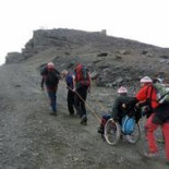 "En los últimos 200 metros, lo subimos a hombros"