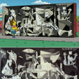 El Guernica versión Simpsons