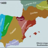 Evolución de las lenguas en la Península Ibérica desde el año 1000 hasta el 2000