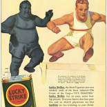 Antiguo anuncio de Lucky Strike (1931)