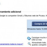 Google destrozando el mercado: 20Gb por 5 dólares al año
