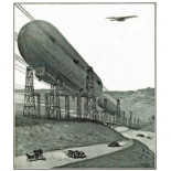 El zepelín-ferrocarril