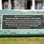 Murió después de ser mantenida en vida a coste de cientos de miles de dólares... [EN]