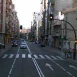 Como no se debe hacer un carril bici