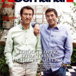 El lehendakari López posa en la portada de 'XLSemanal' con su pulsera Power Balance