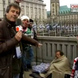 "Durante siete años, estoy aquí sentado en el puente de la 'Presa Rees' Esto es algo que nunca me había sucedido"