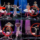 Un espontáneo sabotea la actuación de Daniel Diges en Eurovisión [VIDEO]