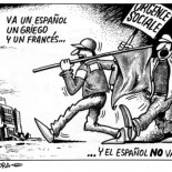 Esto es un español, un griego y un francés…