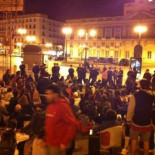 Los desalojados de la acampada convocan una nueva concentración a las 20 h en Sol