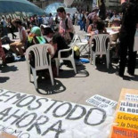 Llamada a la SER por un acampado de 19 años en la Puerta del Sol