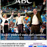 Las portadas de ABC y La Razón sí que coartan mi derecho a reflexionar
