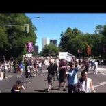 Fusión entre las marchas Norte y Este del #19J en Madrid