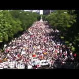 Marcha desde el Norte de Madrid para el 19j