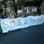 Miles de indignados claman en Valencia contra la corrupción