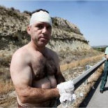 ´Cuando fui a por el extintor me pitaban´