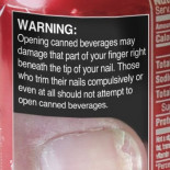 Si otros productos tuviesen las advertencias que tienen los paquetes de tábaco [eng]