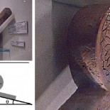 Un transportador de ángulos en la tumba de un arquitecto egipcio