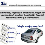 "Si tiene que viajar más de una vez al día en Metro o en Autobús, resulta más económico viajar en taxi"