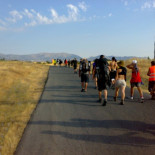 15M: Marcha Bruselas Marcha Meseta con problemas para acampar