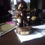 Mi padre recibió esto después de trabajar durante 20 años en Nintendo