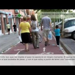 "Paseo por el carril bici porque me da la gana"