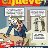 Portada de El Jueves: los atracadores estaban dentro