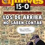 Portada de " El Jueves " de esta semana sobre el 15O